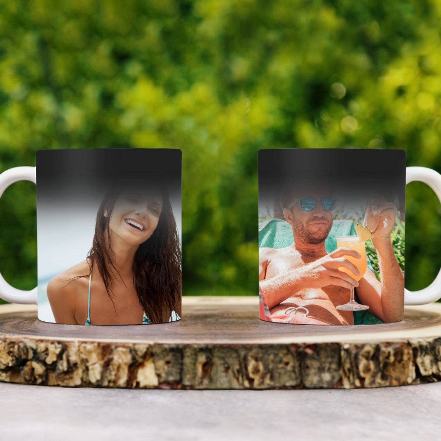 Mug Magic personnalisé 2 Photos