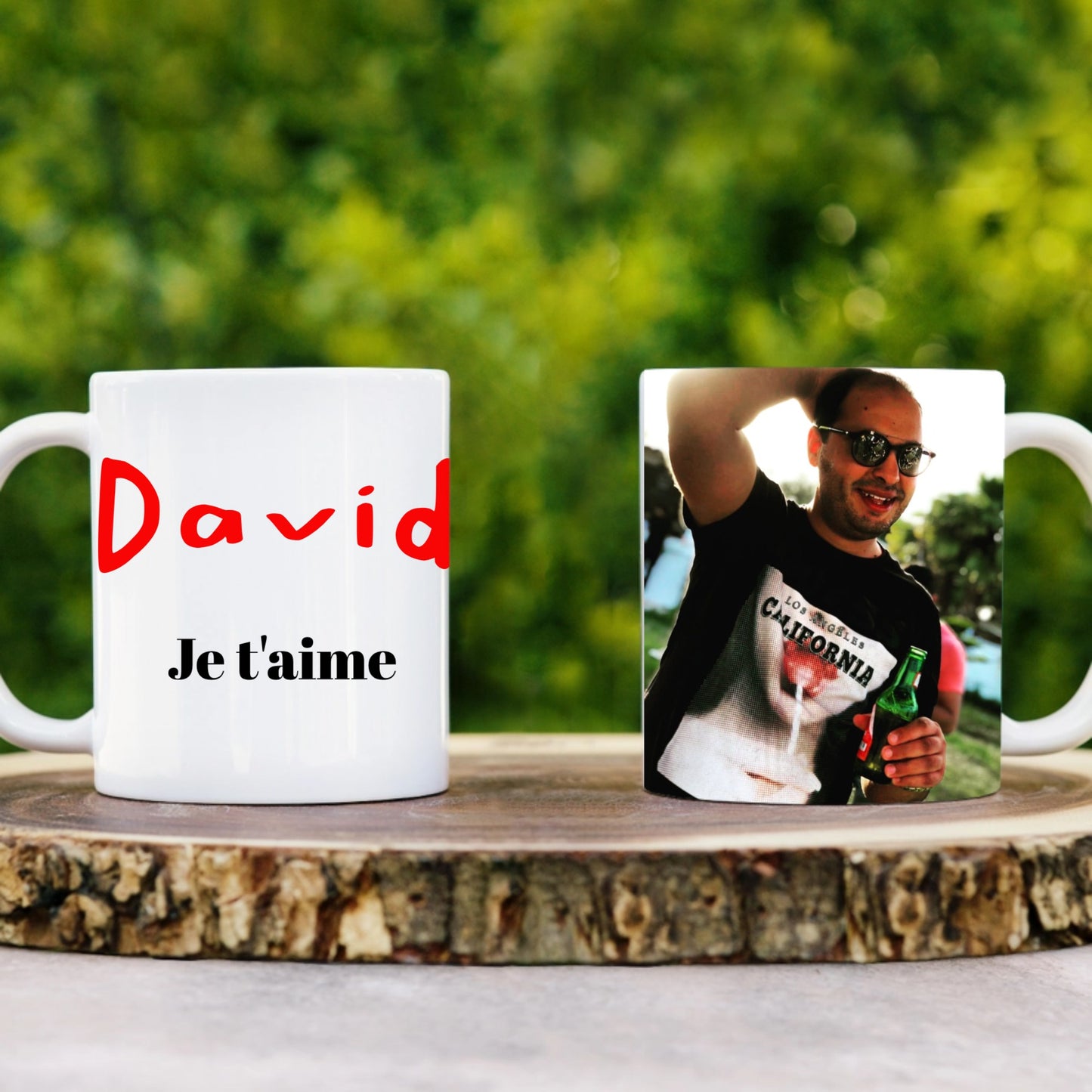 Mug Personnalisé avec message ,nom et photo