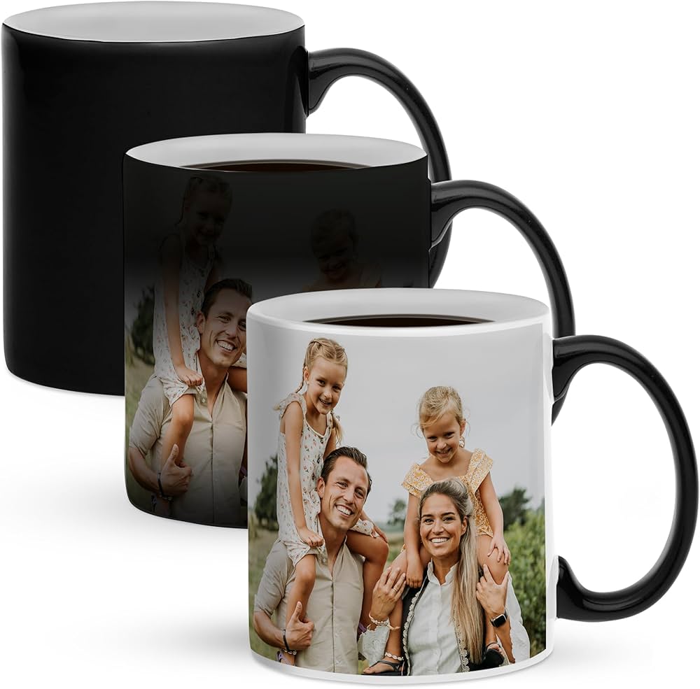 Mug Magic personnalisé 2 Photos