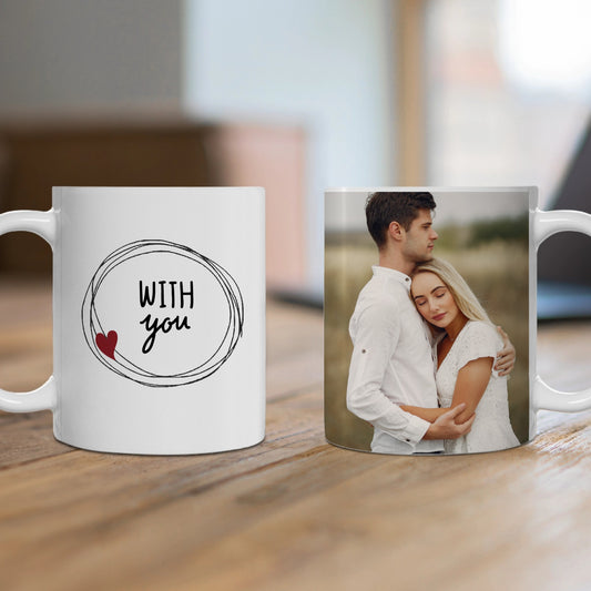 Mug Personnalisé avec Message et votre photo