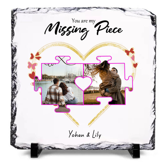 Cadre ardoise personnalisé Missing Piece