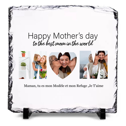Cadre ardoise personnalisé Mom